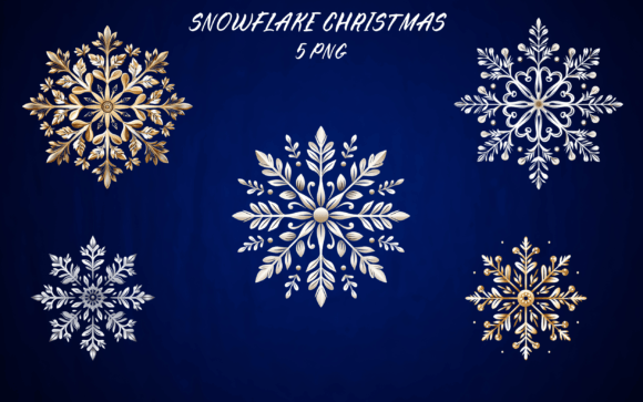Christmas Snowflake Sublimation Bundle: Illustrations Review
