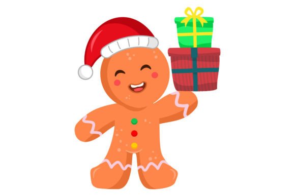 Cute Gingerbread Man Illustrations Review