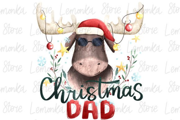 Funny Christmas Deer PNG for Daddy Review