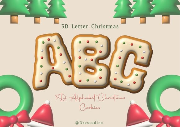 Review: Vanilla Icing Christmas Cookie Alphabet
