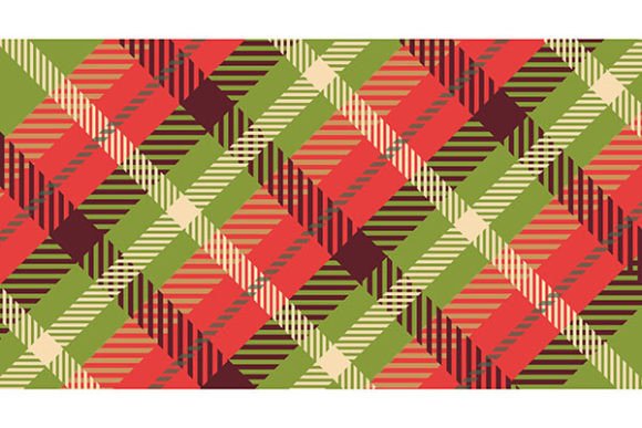 Scottish Tartan Plaid Vector for Festive Illustrations