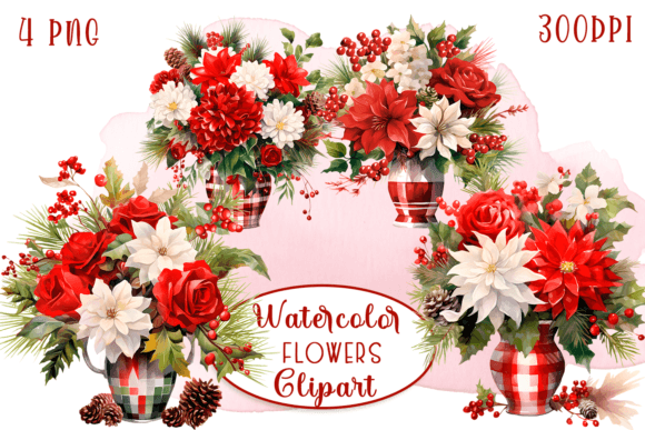 Watercolor Christmas Illustrations Review