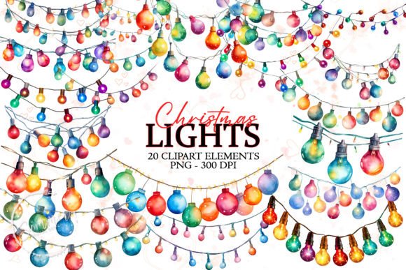 Watercolor Christmas Lights: A Designer’s Review
